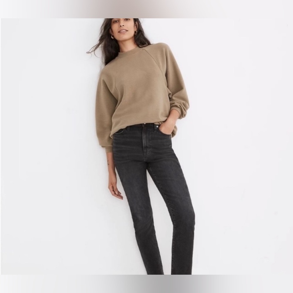 Madewell Olive Green Crewneck Sweatshirt